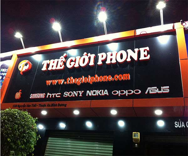 Giới thiệu qua và lắp biển đẹp