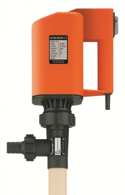 Giới thiệu thông tin về bơm thùng phuy hóa chất Cheonsei DR-PLS-10-U4A-S