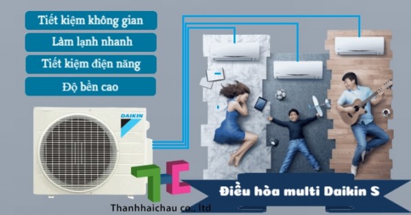 Giới thiệu về điều hòa multi Daikin S  bạn nên biết