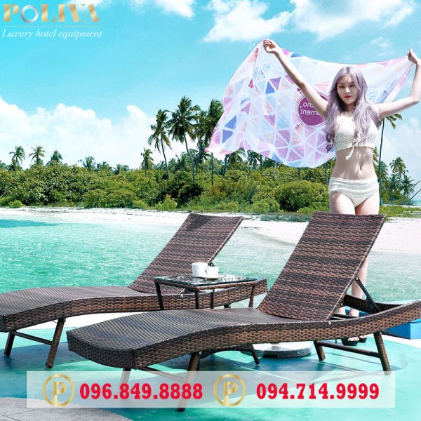 Giường nằm bãi biển Poliva bền đẹp, giá hấp dẫn nhất thị trường - Poliva.vn