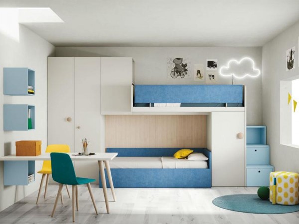 Giường tầng đa năng- giải pháp hợp lý giải quyết vấn đề phòng nhỏ