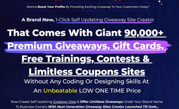 GiveSites Pro OTO – 88New 2023 OTO Full Links + Mega 2,000 Bonuses Value $1,153,856