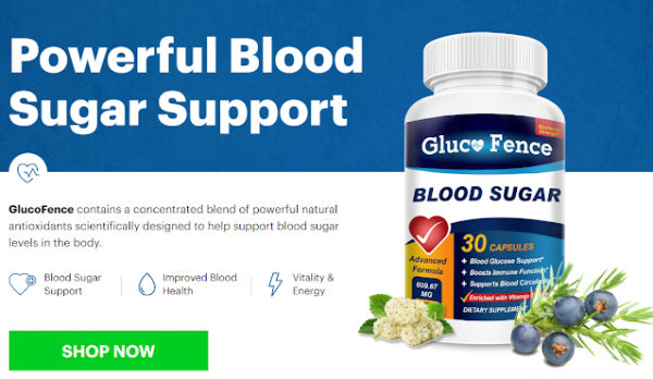 Gluco Fence Support Blood Sugar, Pressure & Blood Level Natural Weight Loss (Spam or Legit)