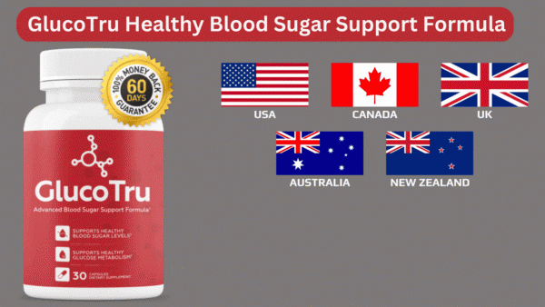 GlucoTru Healthy Blood Sugar Support  Formula Active ingredients & Reviews