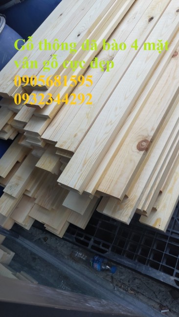Gỗ thông nhập khẩu đã bào 4 mặt vân đẹp giá rẻ tại Quảng Ngãi 0905681595