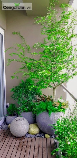 Gợi ý mẫu thiết kế hiện đại phủ xanh ban công nhà bạn