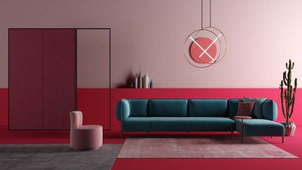 Gợi ý sử dụng gam màu hồng trong thiết kế và trang trí nhà cửa