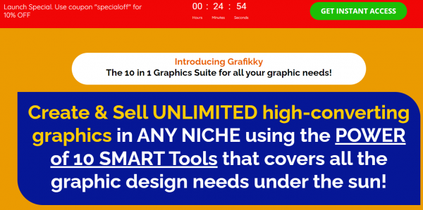 Grafikky 2.0 OTO 1,2,3,4,5,6 Upsells OTO Links + VIP 3,000 Bonuses