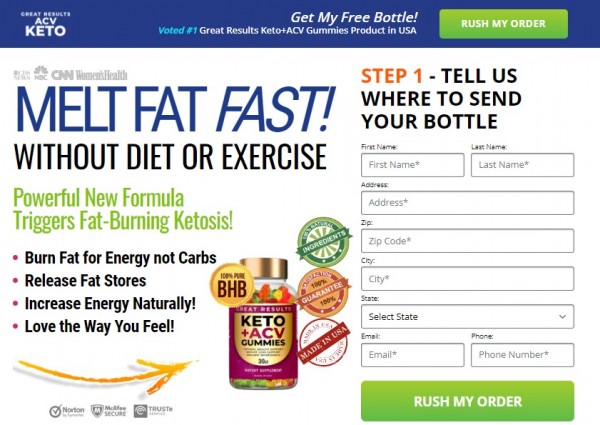 Great Results Keto + ACV Gummies Reviews *ADVANCED WEIGHT MANAGEMENT SUPPORT* Work Or Hoax?