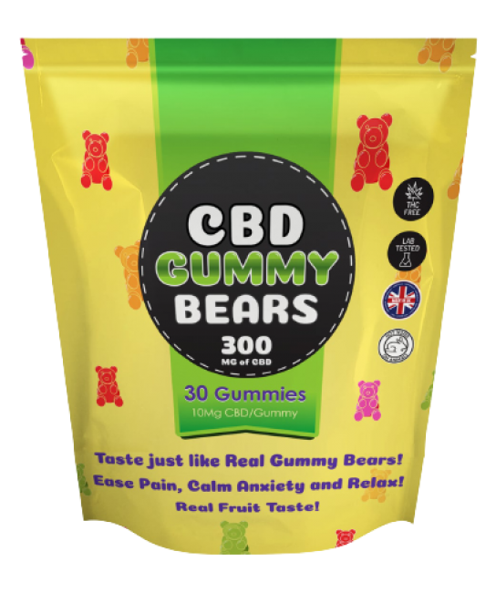 Green CBD Gummy Bears UK | Multivitamin Gummies! Relieve Chronic Pain