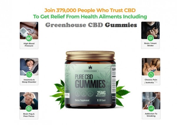 Greenhouse Pure CBD Gummies - Safe and Effective CBD Gummies