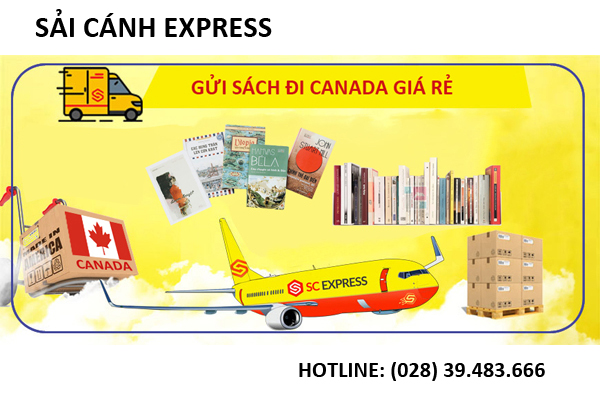 Gửi sách đi Canada giá rẻ