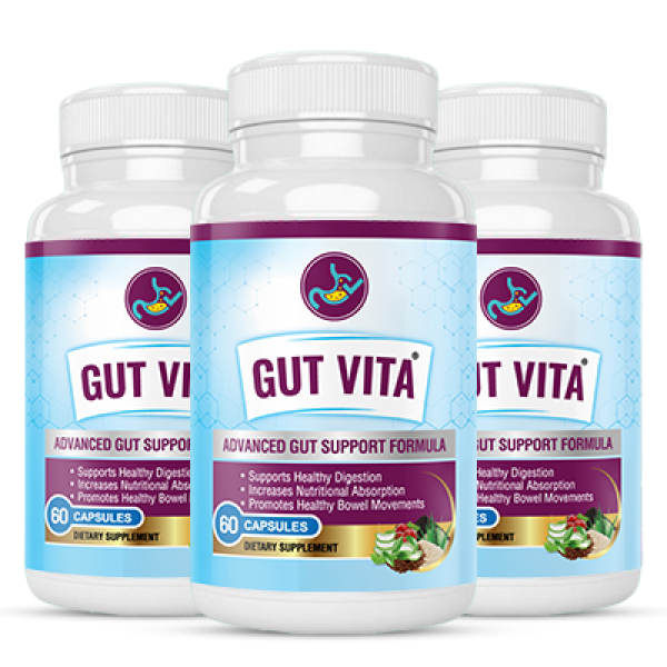 Gut Vita (#1 Herbal Gut Health Pills) Manufactured In An FDA-Approved And GMP-Certified!
