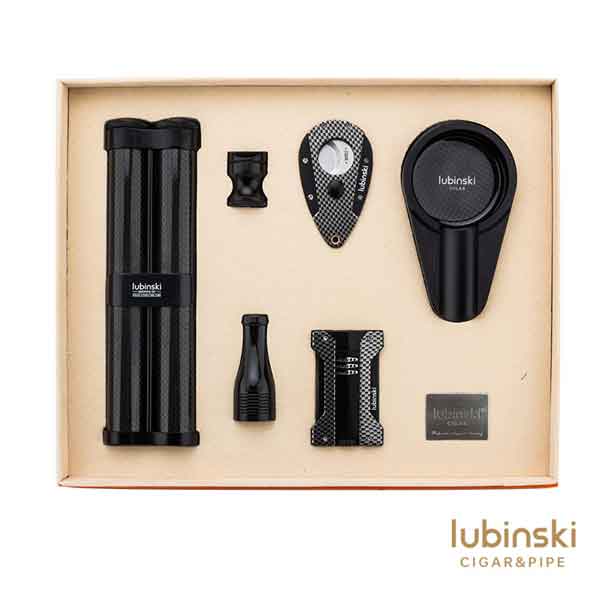 Hàng chính hãng Lubinski LB-TZ108: sét phụ kiện xì gà 6 món