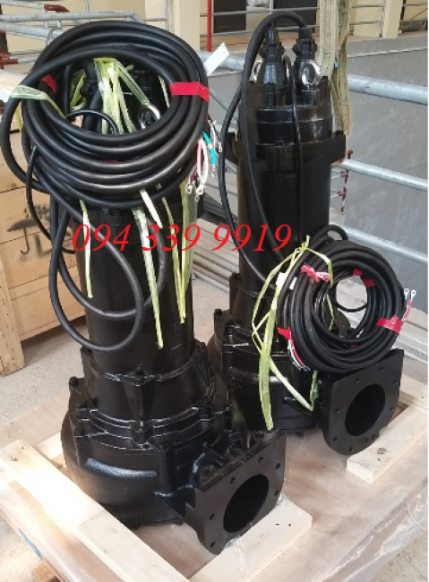 Hàng sẵn 094 339 9919, Cung cấp Bơm có cánh cắtt rác Tsurumi 100C42.2 hàng Nhật giá ưu đãi 