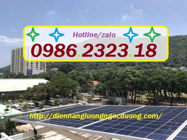 Hệ thống điện mặt trời hòa lưới 8.75kw 3 pha, lắp đặt hệ thống điện hòa lưới miền BẮc