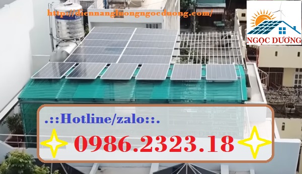 Hệ thống điện mặt trời hòa lưới,combo điện mặt trời hòa lưới giá bao nhiêu