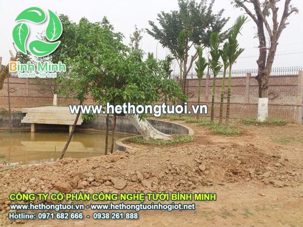 Hệ thống tưới sân vườn, giá béc tưới cây,phụ kiện hệ thống tưới nước