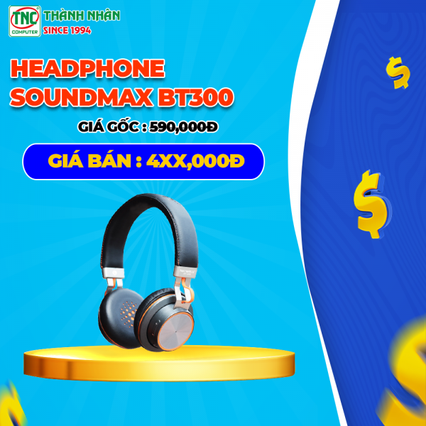 HeadPhone Soundmax BT300