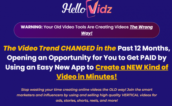 HelloVidz OTO - 88VIP 3,000 Bonuses $1,732,034: Is It Worth Considering?