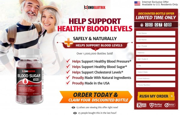 HemoGlutrix Blood Sugar Gummies USA Benefits, Official Website & Reviews