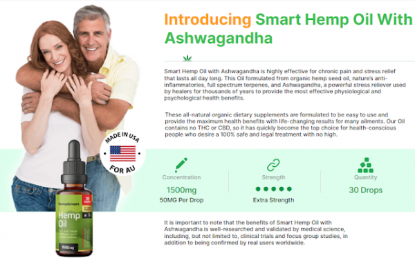 HempSmart Hemp Oil AU, NZ, CA: Your Key to a Balanced and Healthy Lifestyle