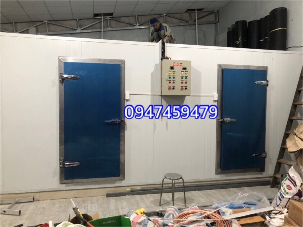 Hoàn thiện kho lạnh bảo quản hải sản cho khách hàng 