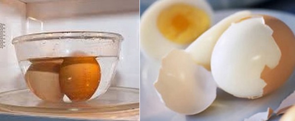Học cách luộc trứng bằng lò vi sóng đơn giản