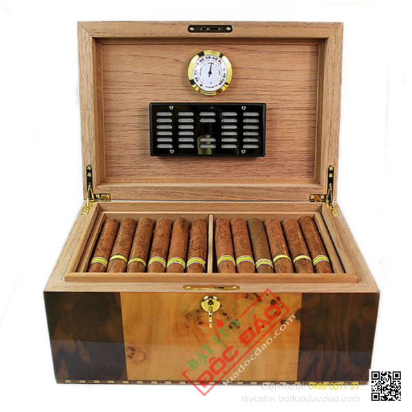 Hộp bảo quản giữ ẩm xì gà Cohiba H689 chuẩn hãng, giá tốt