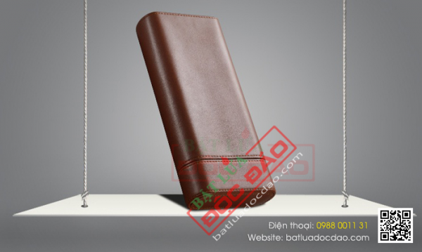 Hộp đựng thuốc xì gà Cohiba 308B màu nâu cao cấp, phụ kiện xì gà