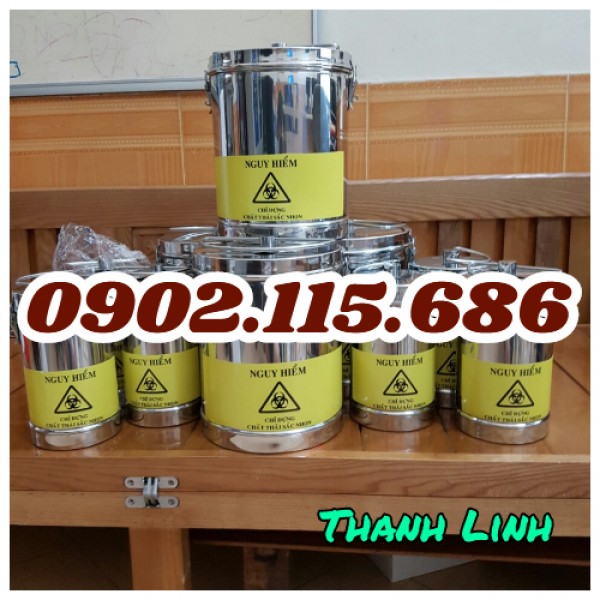 Hộp đựng vật sắc nhọn, hộp đựng kim tiêm inox,