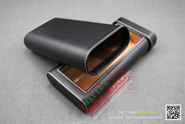 Hộp đựng xì gà, bao da Cohiba 2 điếu H2115 (quà biếu sếp)