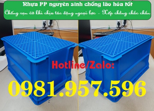 Hộp nhựa công nghiệp, sóng nhựa bít, sóng nhựa đặc, thùng nhựa