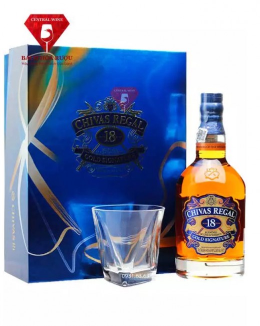 Hộp Quà Rượu Chivas Regal 18 Gold Signature