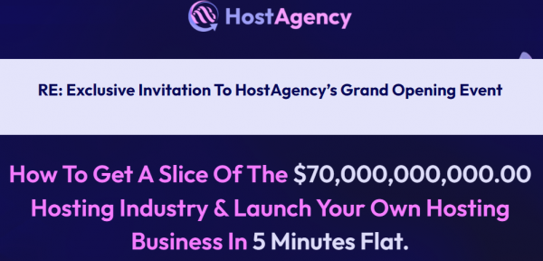 HostAgency Review - VIP 3,000 Bonuses $1,732,034 + OTO 1,2,3,4 Link Here