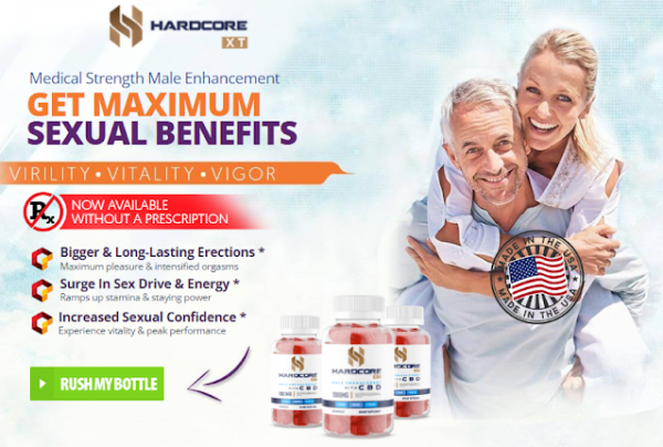 How Hardcore XT Male Enhancement CBD Gummies CANADA & USA Boost Your Testosterone Level?