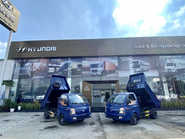 Hyundai Porter H150 2021 Thùng Ben 1. khối Xe thùng có sẵn giao ngay 0908981927