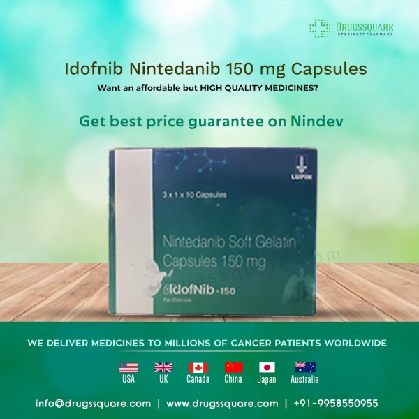  Idofnib150 mg Price - Buy Nintedanib Capsules online in Vietnam