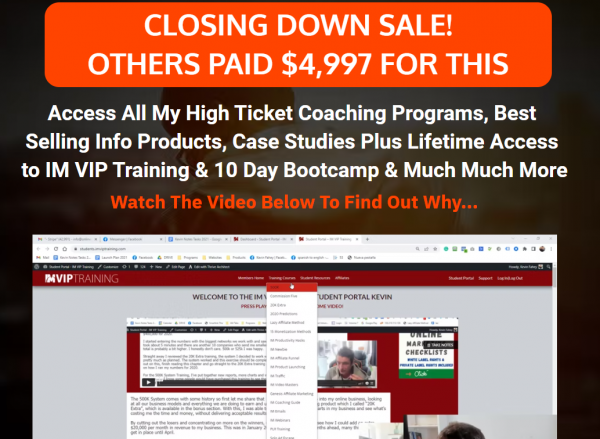 IM VIP Training Review –| Is Scam? -77⚠️Warniing⚠️Don’t Buy Yet Without Seening This?