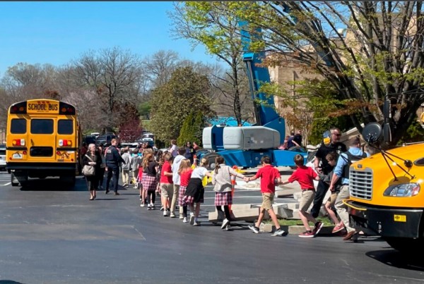 In a shooting at a Christian school in Nashville, 3 children and 3 adults were killed.