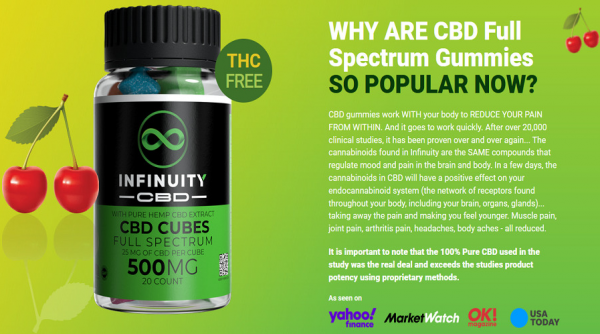 Infinuity CBD Gummies:- Cost, Side Effects, Benfits, SCam?