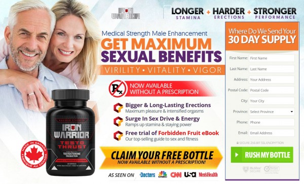 Iron Warrior Testo Thrust Canada Reviews, Benefits & Price