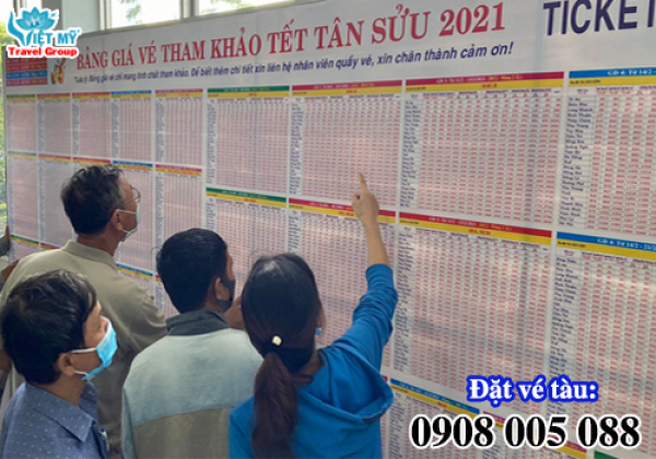 Kế hoạch chạy thêm tàu Tết Tân Sửu 2021