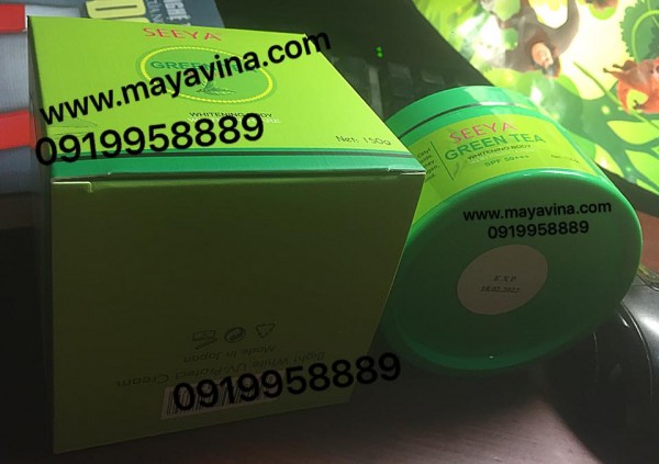 Kem Body SEEYA Green Tea Dưỡng Trắng Toàn Thân (body trà