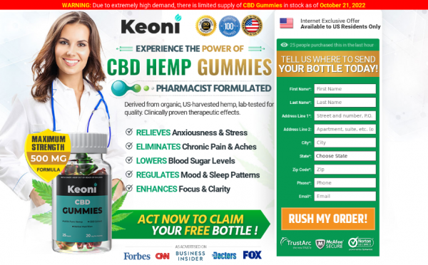Keoni CBD Gummies (NEW 2023) Does It Work Or Just Scam?
