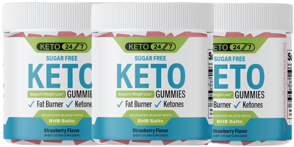 Keto 24/7 BHB Gummies ( VOTED #1 IN MARKETPLACE) Clincally Proven Smart ACV Gummies!