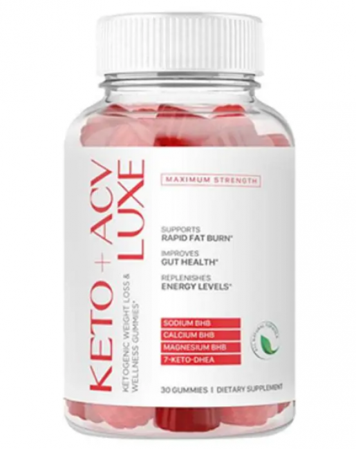 Keto Luxe Keto + ACV Gummies - Genuine Weight Reduction Formula in 2023!