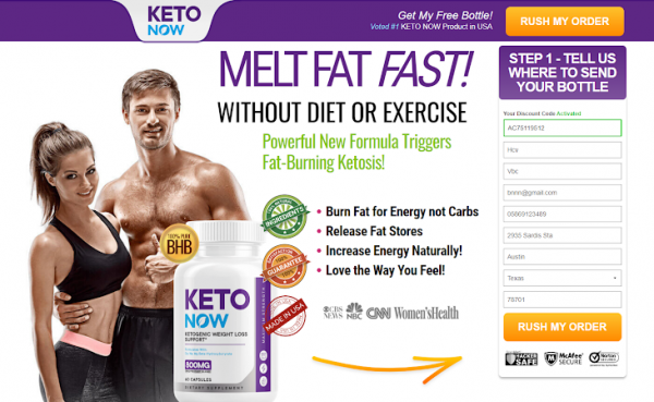Keto Now  challenge For Weight loss