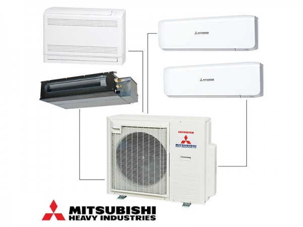 Khám phá điều hòa Multi Mitsubishi Heavy cùng Thiên Ngân Phát